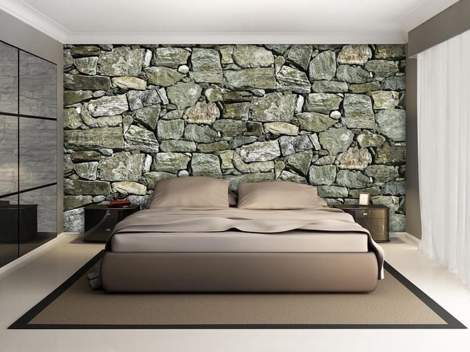 Stone Wall Photo Wallcovering
