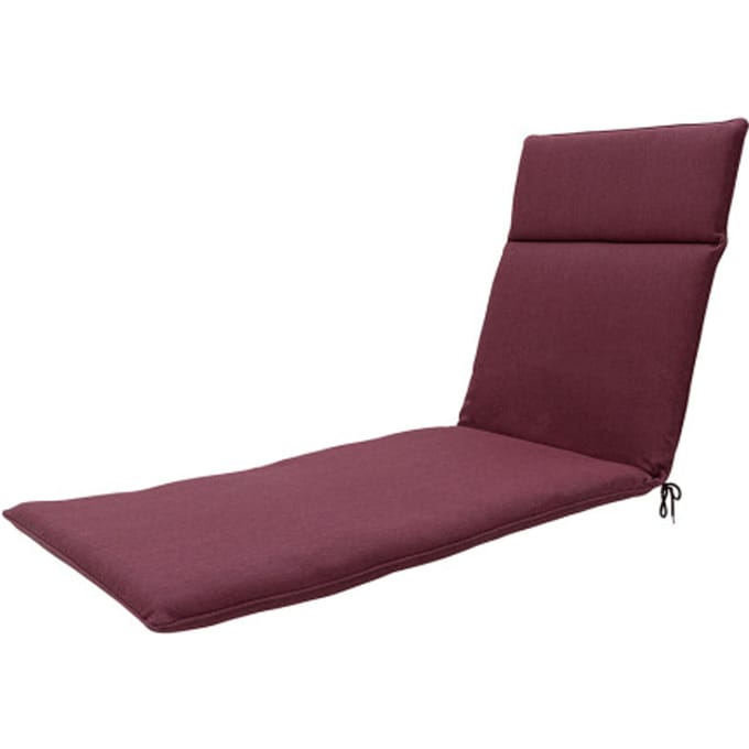 Madison - Ligbedkussen Bordeaux canvas eco+ - Ca. 190x60 cm