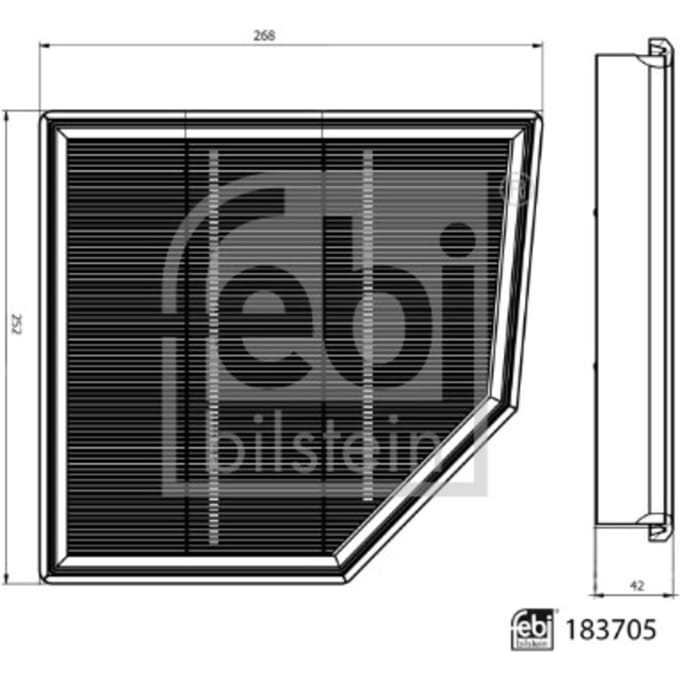 Luchtfilter FEBI BILSTEIN 183705