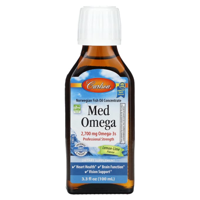 MedOmega, Saveur Citron-Citron vert, 2 700 mg, 3,3 fl oz (100ml)
