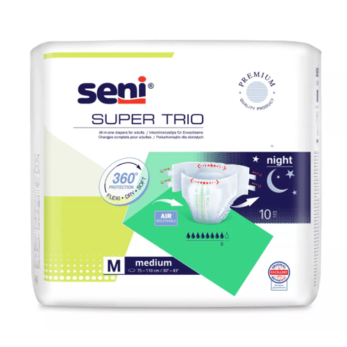 Seni Super Trio Medium - 6 pakken van 10 stuks