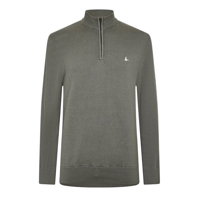 Jack Wills Heren Trui met trechterhals (Leisteen)
