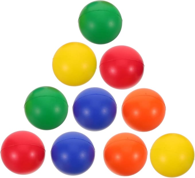 Paddle Ball Set - Strandspel Bal - Buiten Activiteit - Ergonomisch Ontwerp - 6 cm Bal - Diverse Kleuren