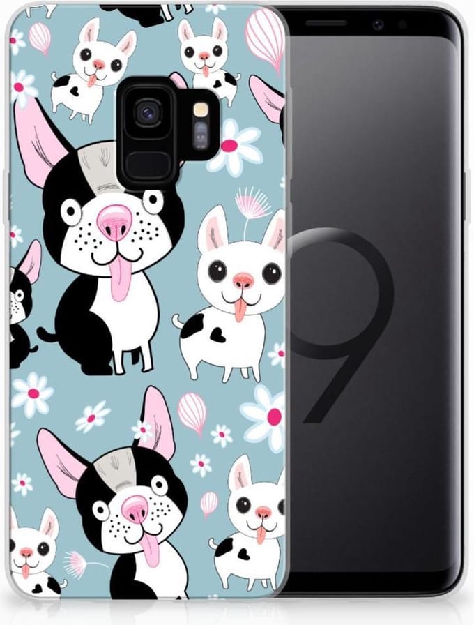 Samsung Galaxy S9 TPU Hoesje Hondjes