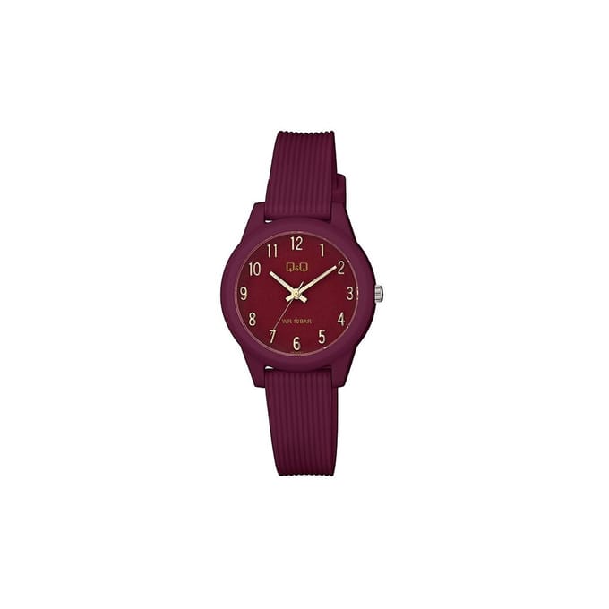Q&Q by Citizen - vs13j007 dames horloge - 31 mm - Rood