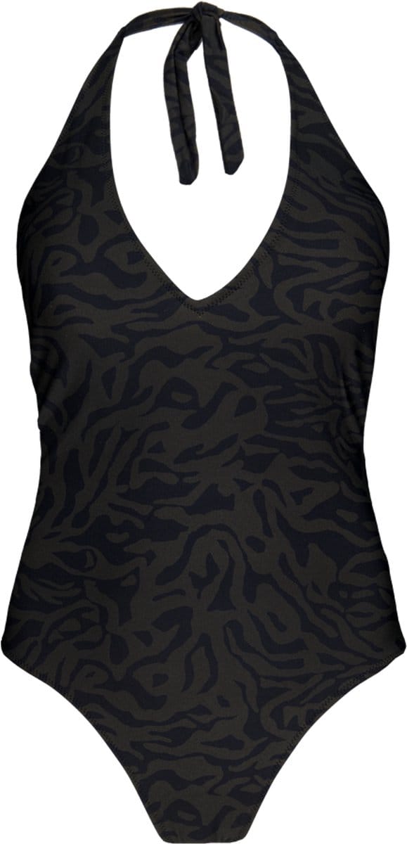 Barts Sula Halter One Piece Zwart Dames Badpak - Maat 40