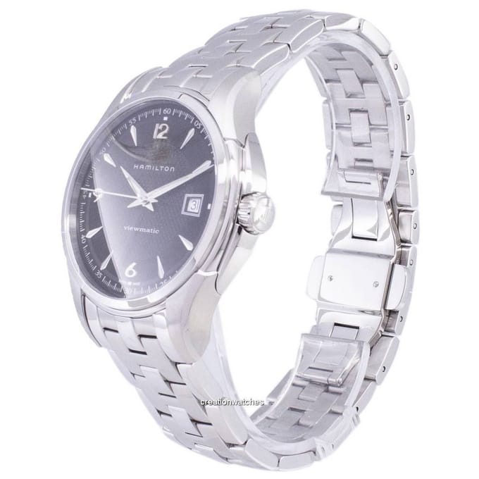 Hamilton Automatic H32515135 Jazzmaster Viewmatic Heren horloge zwart