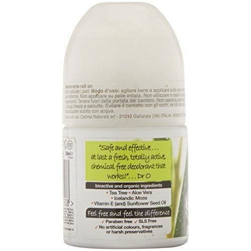 Deodorant Roller Dr.Organic DR00145 Tea tree 50 ml