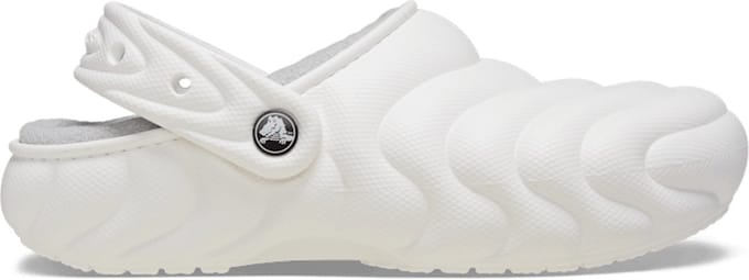 Crocs - Classic Lined Overpuff Clogs White - Maat 39-40