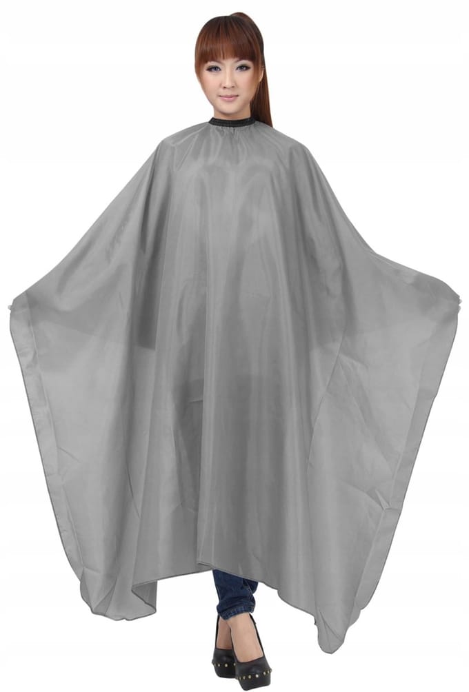 Poniks Kapperscape Grote Schort - Voor Knippen en Stylen - 145x125cm Polyester
