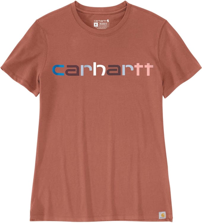 CARHARTT kleding Carhartt Graphic dames T-shirt terracotta