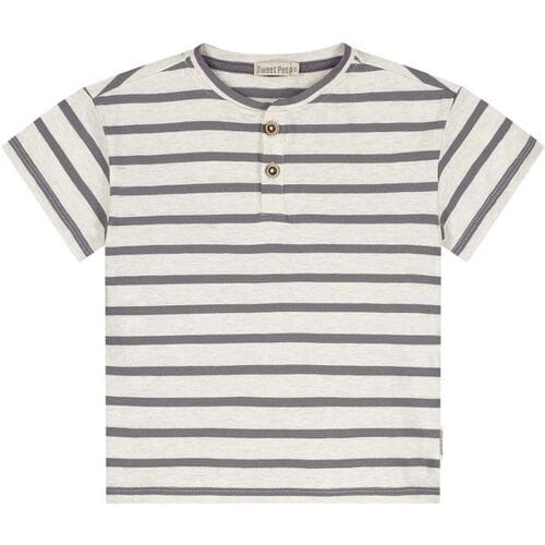 Sweet Petit peuter shirt Light Graphite Grey 122 heren