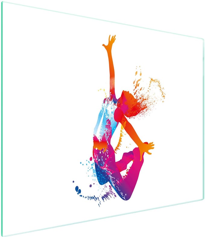 TMK ArtDeko - Snijplank - 52x30 cm - Wit - Gehard Glas
