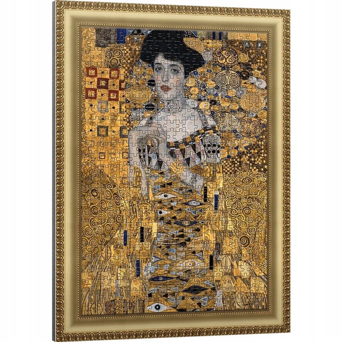 Trefl Puzzlorama 500 Adele Bloch-Bauer I Klimt Puzzel met Lijst