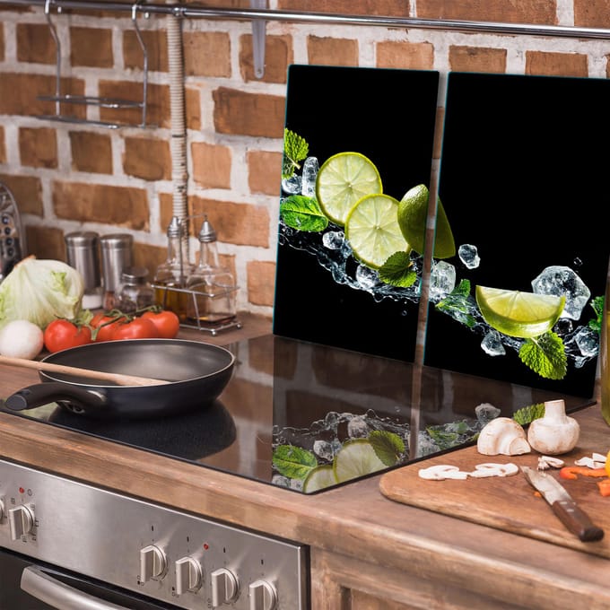 TMK ArtDeko Snijplank - Glas - 30x52 cm - Inductie geschikt
