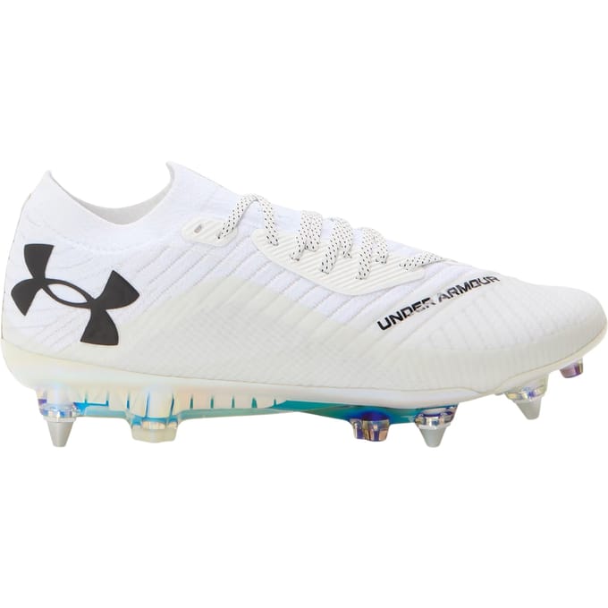 Under Armour Shadow Elite 2.0 voetbalschoenen voor heren, voor harde ondergrond (Wit)