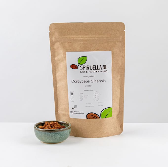 Cordyceps Sinensis Poeder Biologisch 250 gram
