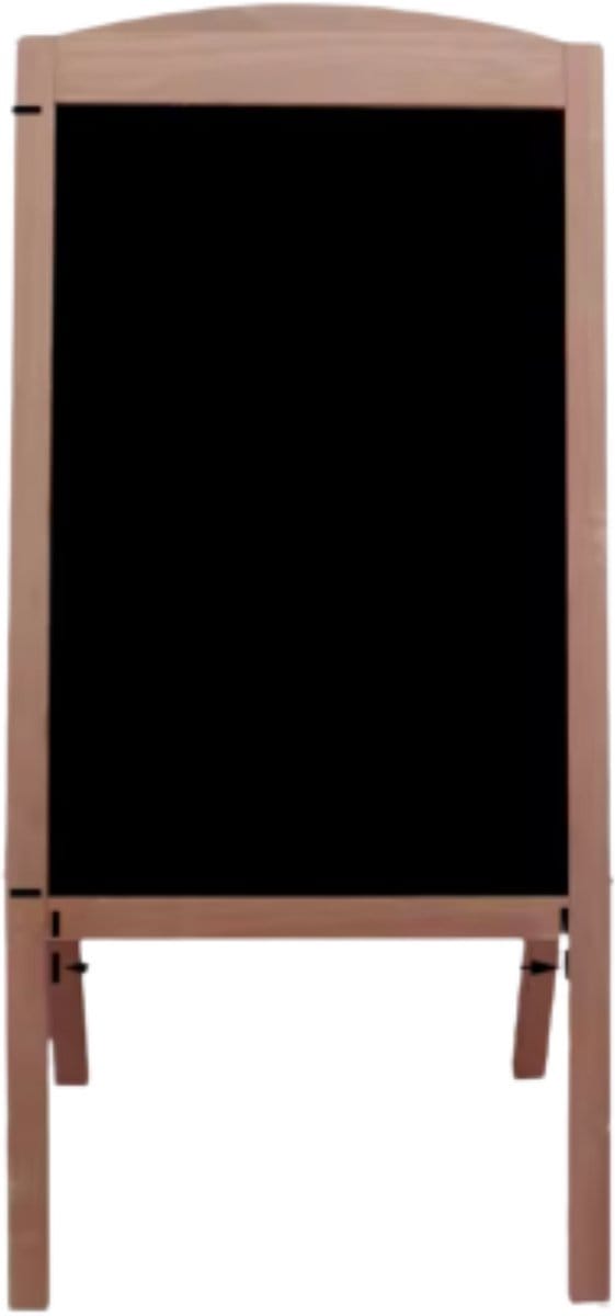 Stoepborden met ezel - Stift - Magnetische - Staand frame - Reclamebord - Houten frame