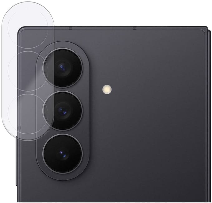 Rosso Camera Protector Geschikt voor Samsung Galaxy Z Fold 7 | Camera Lens Bescherming | Case Friendly | Ultra Dun Glas | Transparant