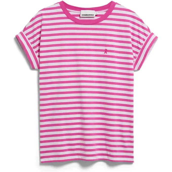 loose fit T-shirt van pure katoen model 'IDAARA'