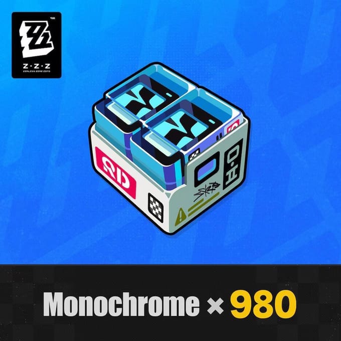 Zenless Zone Zero 980 + 110 Monochromes