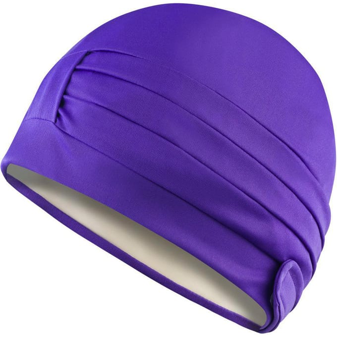 Dames Comfortabele Fabric Swimcap | Turbaan Stijl Lichte Zwemcap