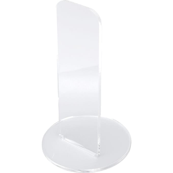 Support de Gant de Boxe Acrylique Transparent Vertical Présentoir de Gant de Boxe Baseball pour Salle de Sport Bureau à Domicile white