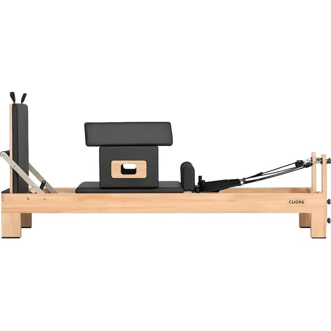Reformer pilates klassiek van stabiel hout en professioneel Cuore Pilates