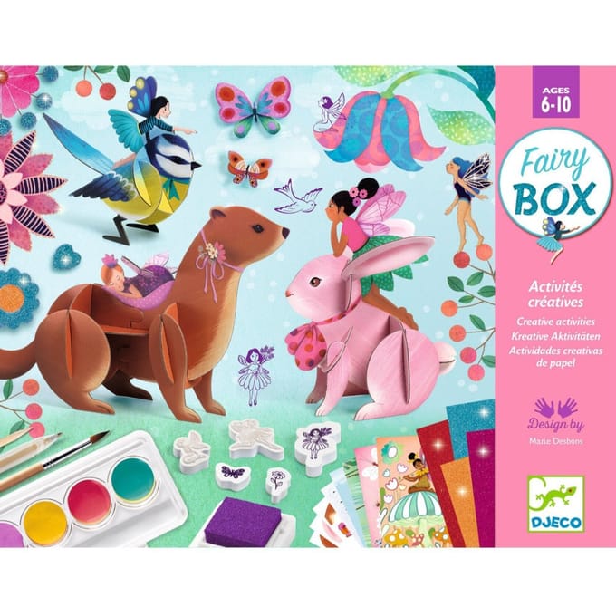 DJECO knutselpakket 6 activiteiten Fairy 6 jr+