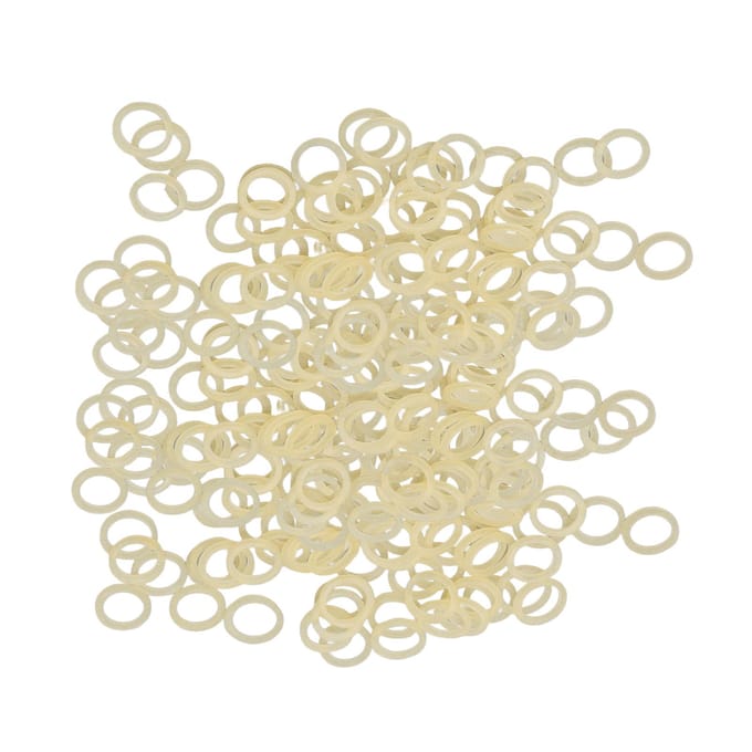 5000 Stuks 14 Inch Orthodontische Elastische Rubber Banden 3.5Oz Kleine Elastiekjes voor Beugels Orthodontie beige
