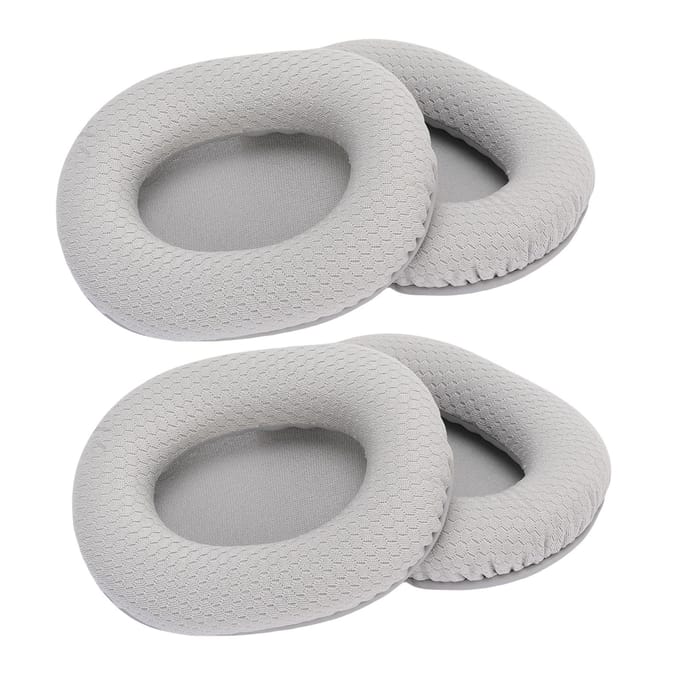 2 Paires Coussinets d'Oreille pour Casque Barracuda X Chroma Isolation du Bruit Coussinets d'Oreille Respirants de Remplacement gris