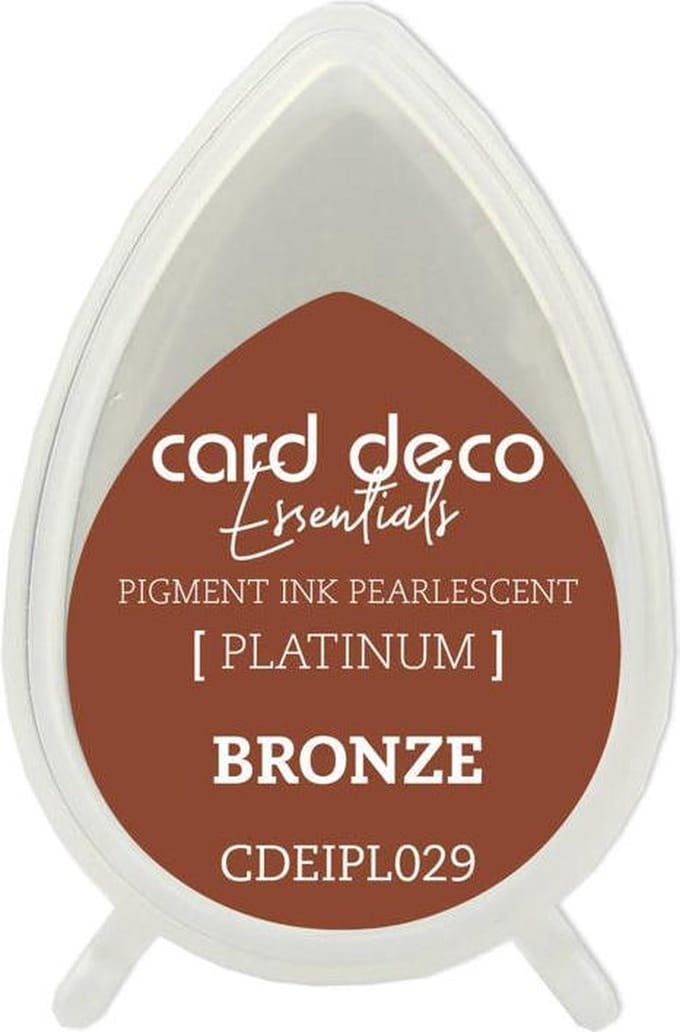 Card Deco Essentials Fast-Drying Pigment Ink Pearlescent Bronze