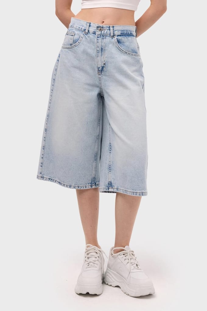 It's Basic - BERMUDA DENIM SHORT