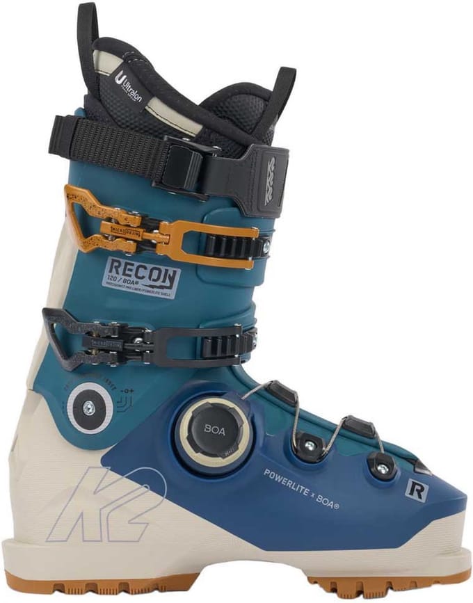 K2 Recon 120 Boa Alpine Skischoenen Blauw 28.5