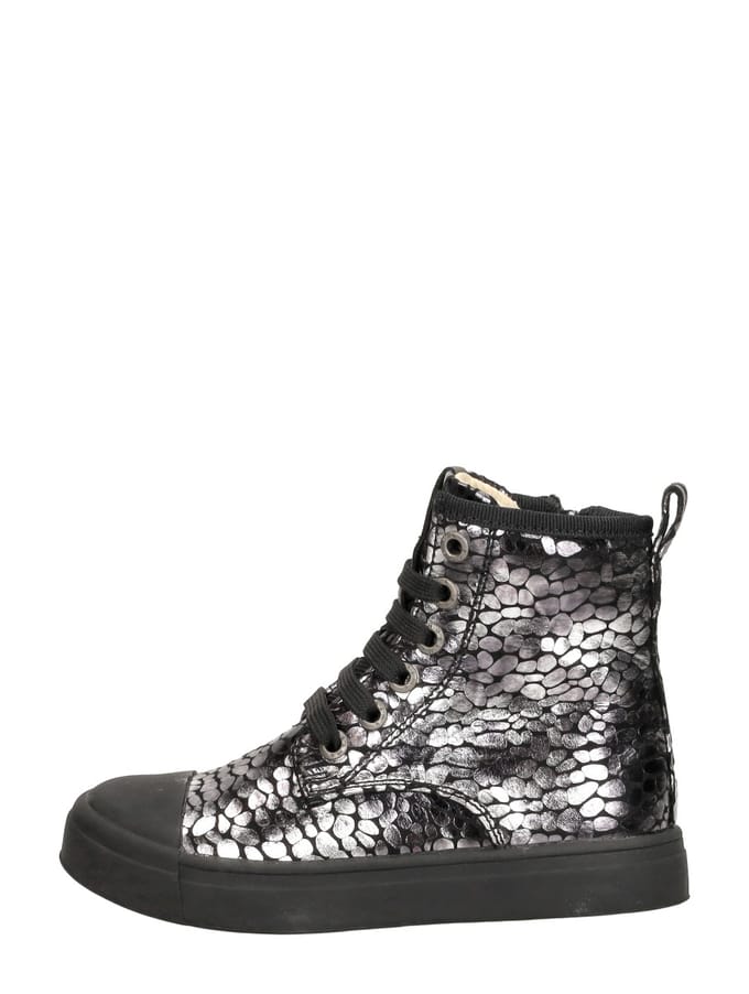 Bikerboots | Meisjes | Old Silver | Leer | Shoesme | Maat 26