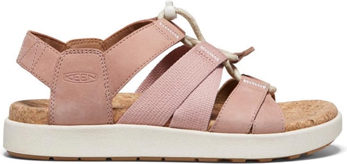 Keen - Elle Mixed Strap Dames Sandalen Fawn/Birch - Maat 40