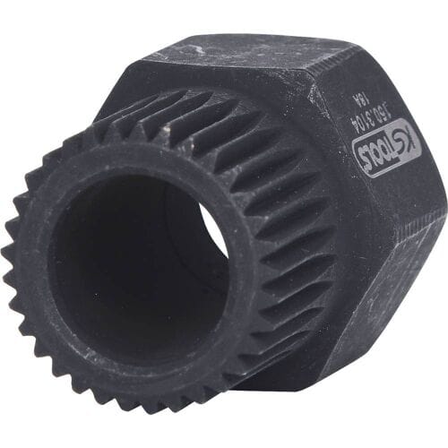 KS Tools 150.3104 Veeltandinzet 22,0 mm, 33 tanden, geboord