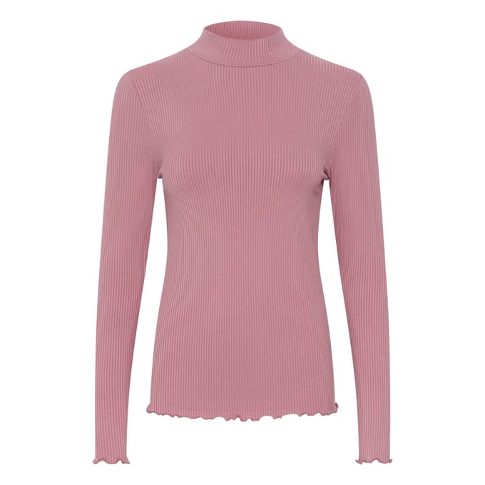 Dames turtleneck t-shirt met lange mouwen KAFFE Drew