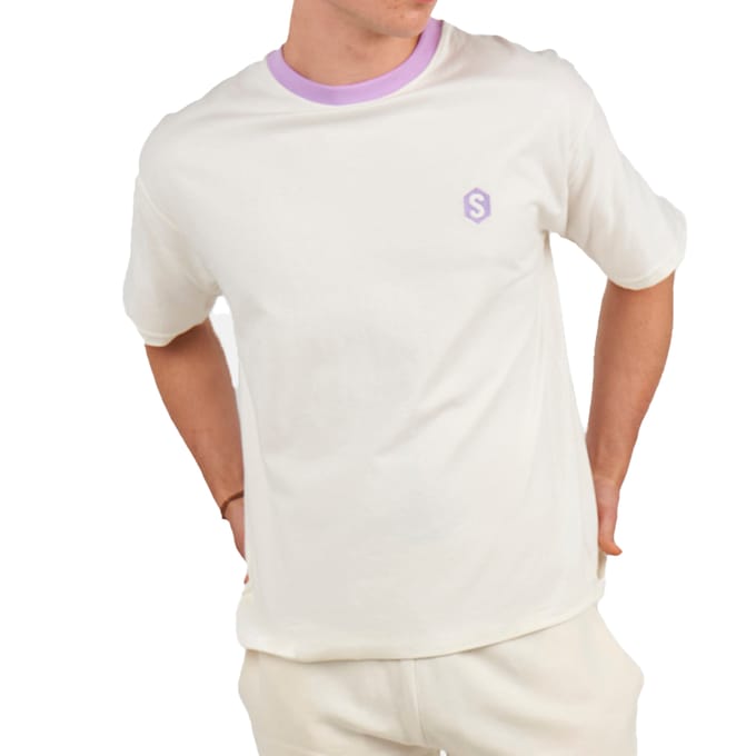 BeHappy SPRBCA-2204 Heren oversized T-shirt met korte mouwen