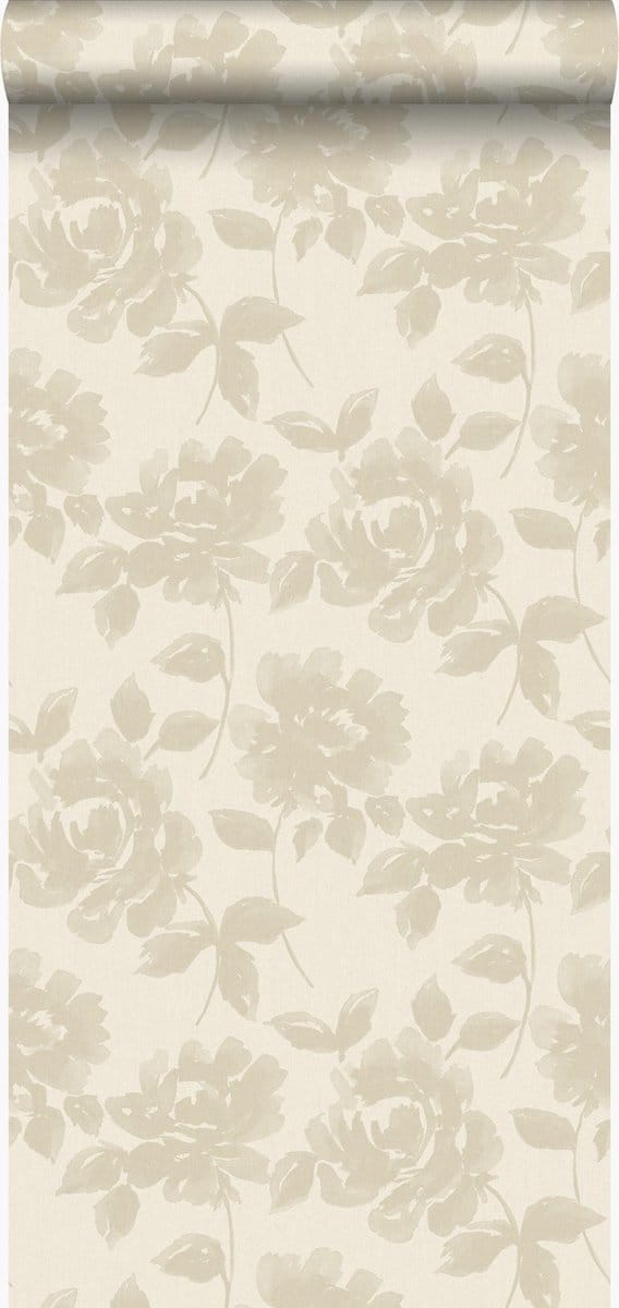 Origin Wallcoverings behang rozen crème - 53 cm x 10.05 m - 347031
