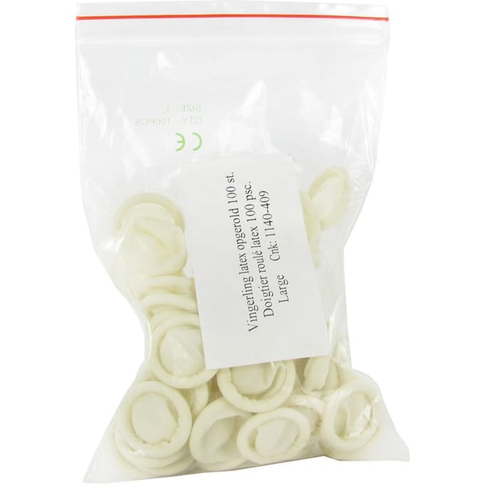 Emro Vingerlingen Latex Condooms - Large - 100 stuks