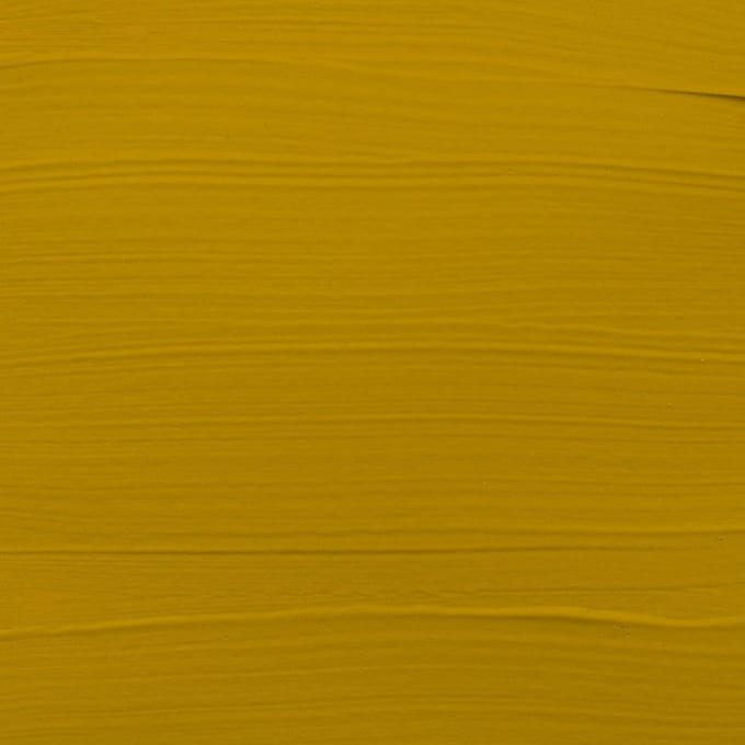 Peinture acrylique - Amsterdam - Ocre jaune - 500ml - Résistance à la lumière - Durable jaune