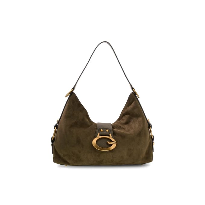 GUESS schoudertas Camden Shoulder Bag Olive olijfgroen