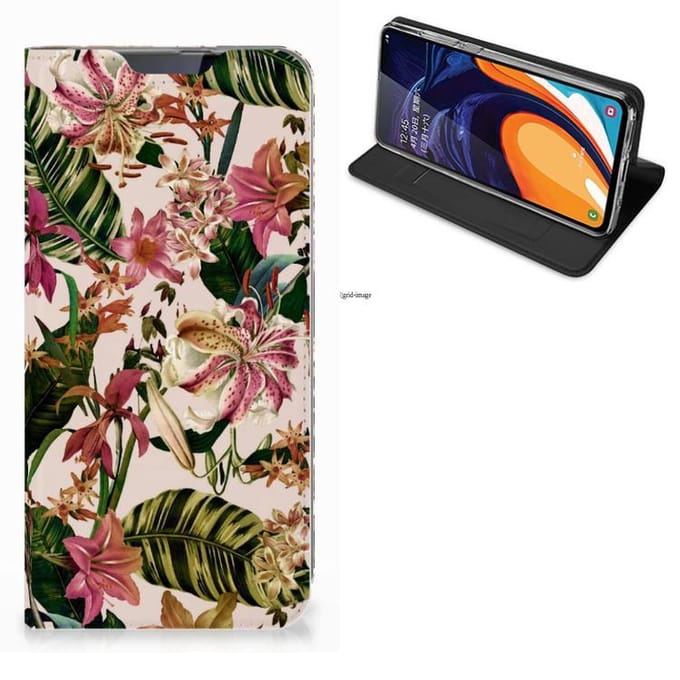 Samsung Galaxy A60 Smart Cover Flowers