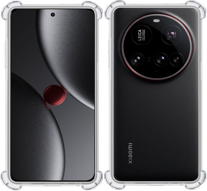 TechNow Hoesje geschikt voor Xiaomi 15 Ultra Hoesje Screenprotector - Extreme Shock Case – Case Transparant