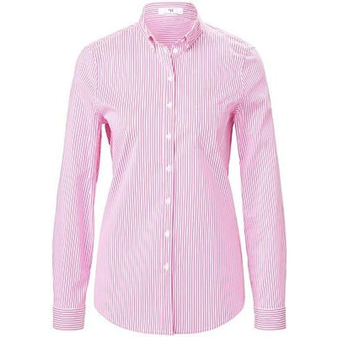 Blouse button-downkraag Van Peter Hahn pink
