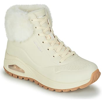 Skechers Uno Rugged - Fall Air Dames Laarzen - Creme