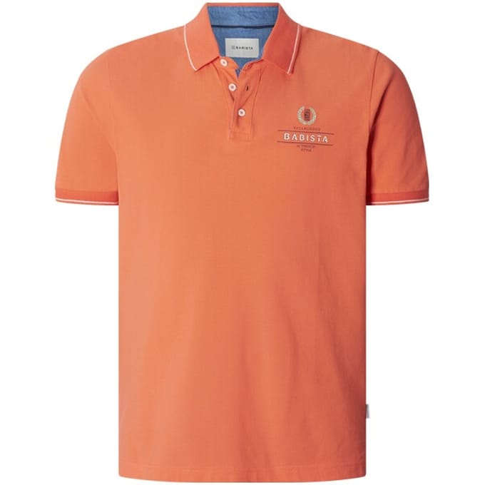 Babista herren Poloshirt - 48/50 - lichtrood - Plus Size