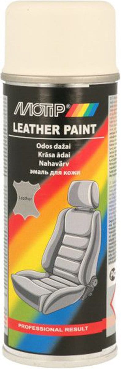 MoTip Leerverf RAL9016 spuitbus 200ml