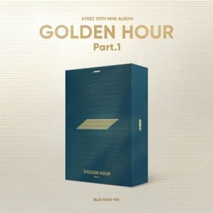 ATEEZ - [GOUDEN UUR : Deel 1] 10e mini-album Blue hour